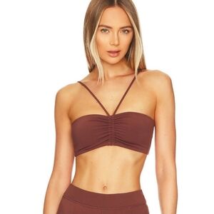 L*Space Revolve X tessa Brooks Reese Top in Cafe (Brown) Womens Size XS